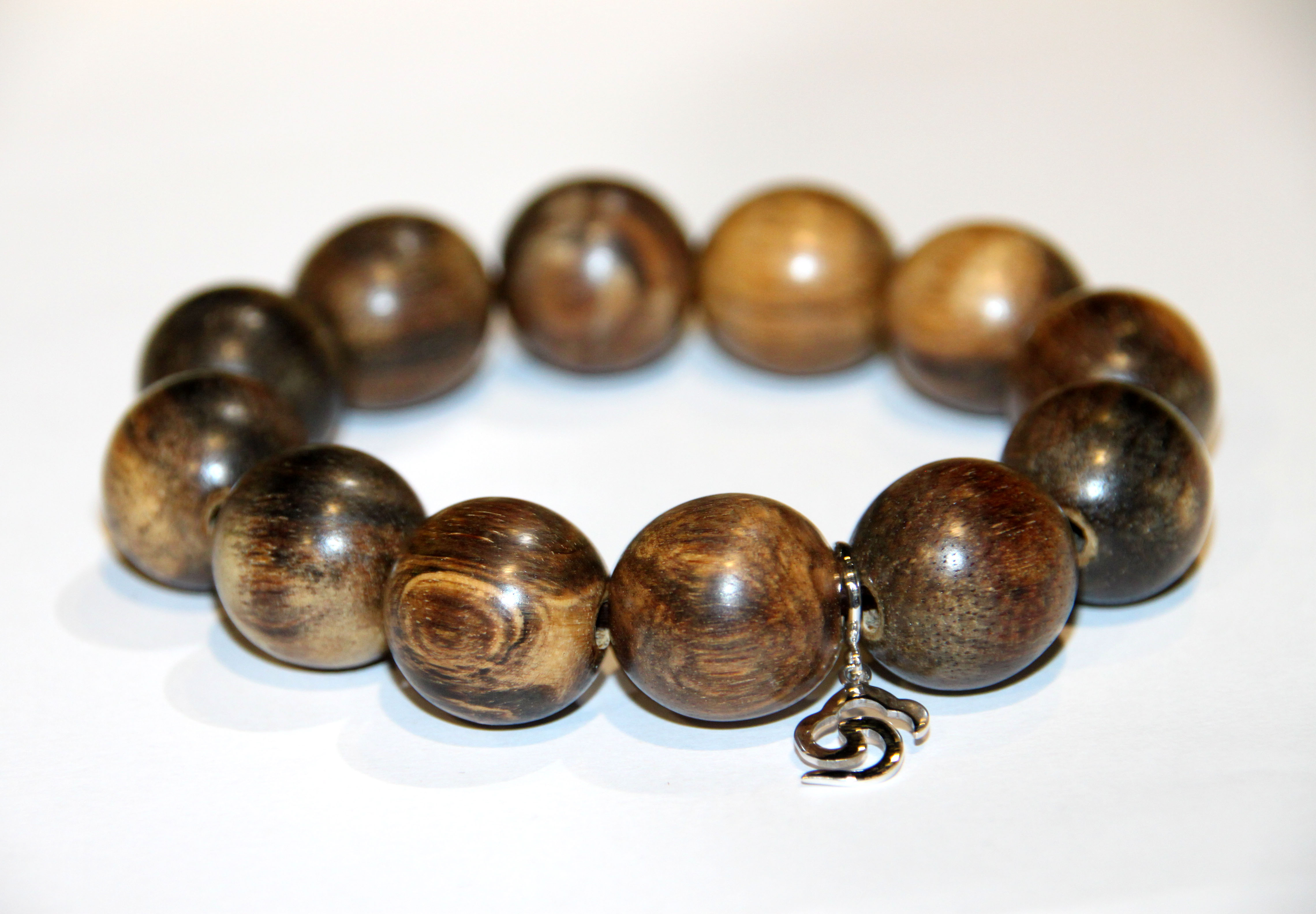 野生沉香手串 18mm